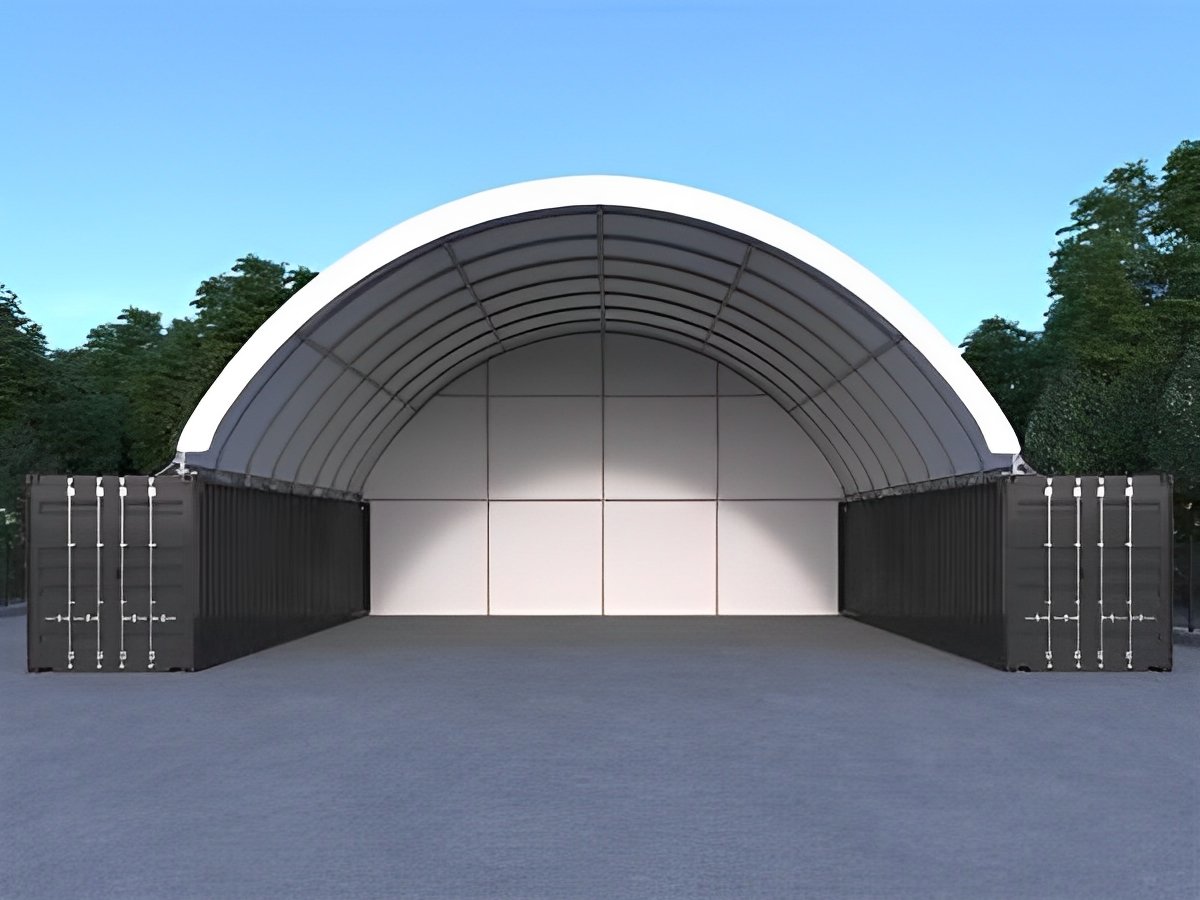 33 x 20ft Container Shelter (10 x 6m)